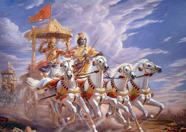 Чатуранга - индоарийская колесница из четверки лошадей